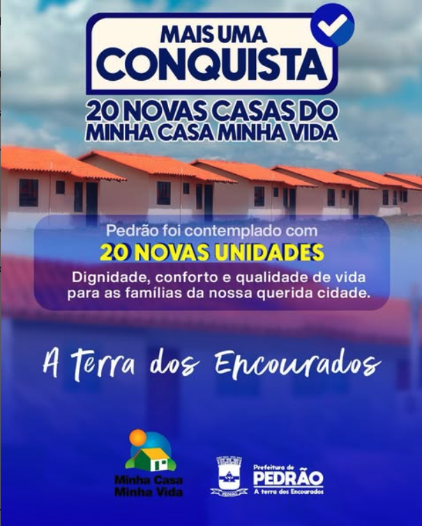 Mais moradia e dignidade para nossa gente!